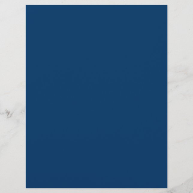 Midnight Blue Letterhead -  Briefhoofd (Voorkant)