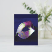 Midnight Blue Masquerade Briefkaart (Staand voorkant)