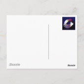 Midnight Blue Masquerade Briefkaart (Achterkant)