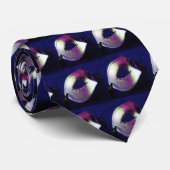 Midnight Blue Masquerade Stropdas (Opgerold)