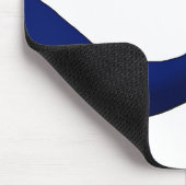 Midnight Blue Mermaid Tail Muismat (Hoek)