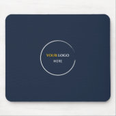 Midnight Blue Mousepad Muismat (Voorkant)