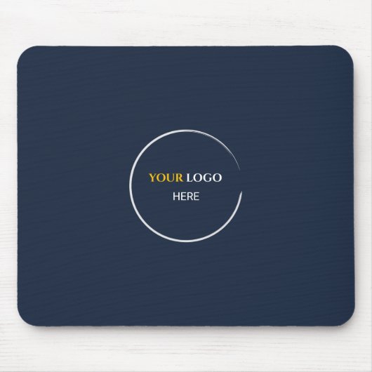 Midnight Blue Mousepad Muismat (Voorkant)