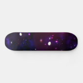 Midnight Blue Paars Galaxy Persoonlijk Skateboard (Horizontaal)