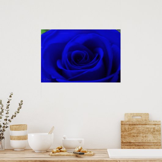 Midnight Blue Poster (Keuken)