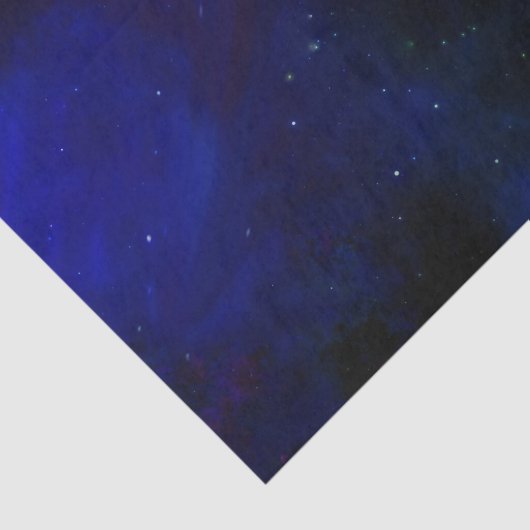 Midnight Blue Sky met sterren Tissuepapier (Detail)