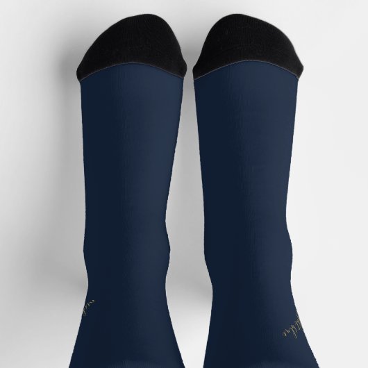 Midnight Blue Socks Sokken (Top)