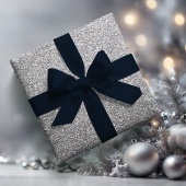 Midnight Blue Solid 3 inch Satijnen Lint