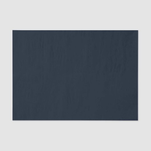 Midnight Blue Solid Tissuepapier (Voorkant)