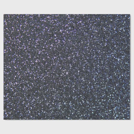 Midnight Blue Spark als stijl Cadeaupapier (Vlak)