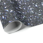 Midnight Blue Spark als stijl Cadeaupapier (Rol Hoek)