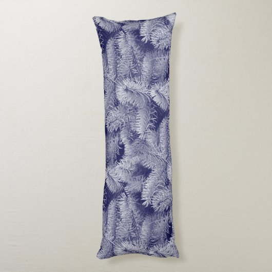 Midnight Blue Spruce Lichaamskussen (Achterkant (Verticaal))