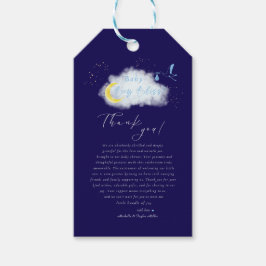 Midnight Blue Starlit Baby Boy Bliss Stork Cadeaulabel