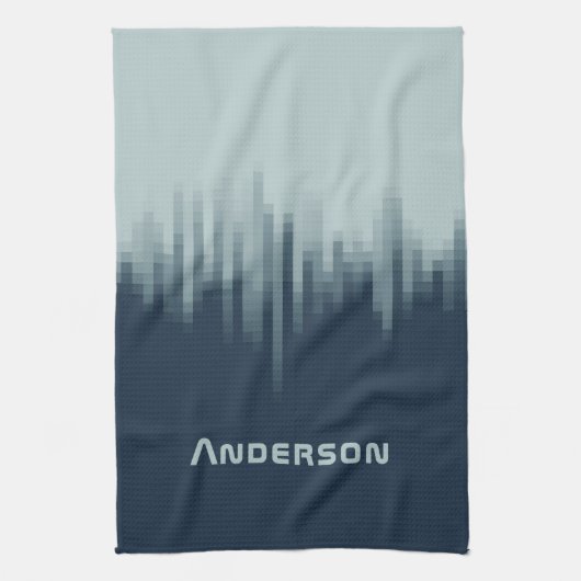 Midnight Blue Theedoek (Verticaal)