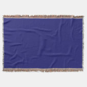 Midnight Blue Throw Blanket Deken (Voorkant)