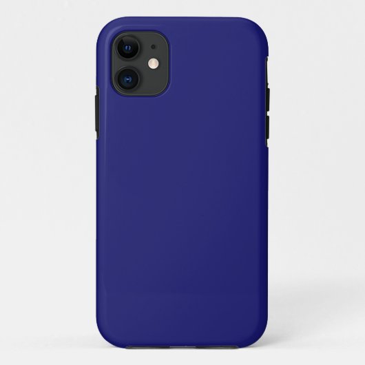 Midnight Blue Tough iPhone 11 Hoesje (Achterkant)