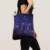 Midnight Blue Twilight Canvas tas (Dichtbij)