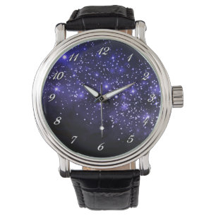 Midnight Blue Twilight Wrist Watch Horloge