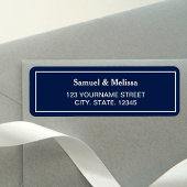 Midnight Blue Wedding Etiket