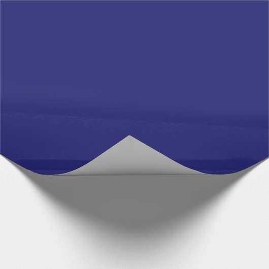 Midnight Blue Wrapping Paper Cadeaupapier (Hoek)