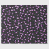 Midnight Bluebells, Harebells, Bellbloemen 2 Cadeaupapier (Vlak)