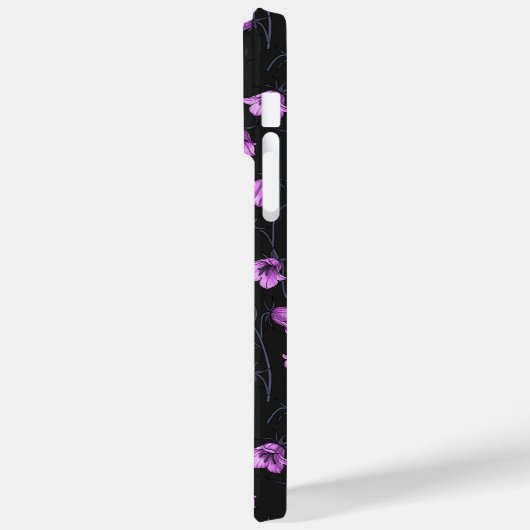 Midnight Bluebells, Harebells, Bellbloemen 2 Case-Mate iPhone Case (Achterkant / Links)