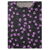 Midnight Bluebells, Harebells, Bellbloemen 2 Klembord (Voorkant)