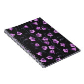 Midnight Bluebells, Harebells, Bellbloemen 2 Notitieboek (Rechterzijde)