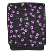 Midnight Bluebells, Harebells, Bellbloemen 2 Rugtassen (Voorkant)