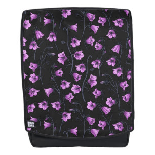 Midnight Bluebells, Harebells, Bellbloemen 2 Rugtassen