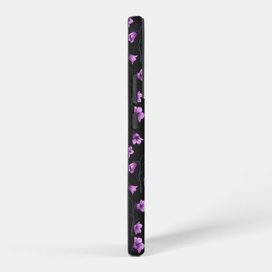 Midnight Bluebells, Harebells, Bellbloemen 2 Samsung Galaxy Hoesje (Rechterkant)