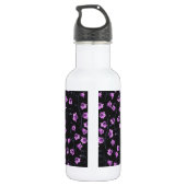 Midnight Bluebells, Harebells, Bellbloemen 2 Waterfles (Achterkant)