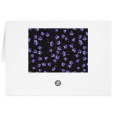 Midnight Bluebells, Harebells, bloemen (Achterkant Horizontaal)