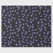 Midnight Bluebells, Harebells, bloemen Cadeaupapier (Vlak)