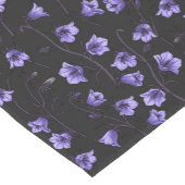 Midnight Bluebells, Harebells, bloemen Korte Tafelloper (Hoek)