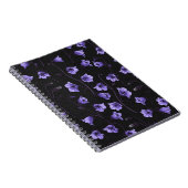 Midnight Bluebells, Harebells, bloemen Notitieboek (Rechterzijde)