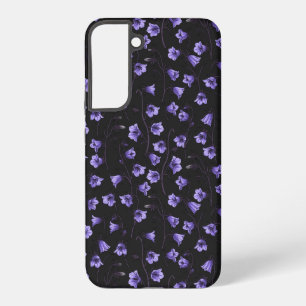 Midnight Bluebells, Harebells, bloemen Samsung Galaxy Hoesje