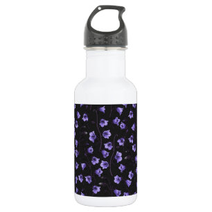 Midnight Bluebells, Harebells, bloemen Waterfles