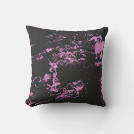Midnight Blush Abstract Pillow Kussen