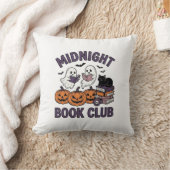 Midnight Book Club Halloween leesontwerp_1 Kussen (Deken)