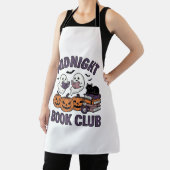 Midnight Book Club Halloween leesontwerp_1 Schort (Insitu)
