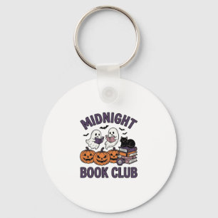 Midnight Book Club Halloween leesontwerp_1 Sleutelhanger