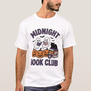 Midnight Book Club Halloween leesontwerp_1 T-shirt