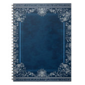 Midnight Botanical Frame Custom Notitieboek (Voorkant)