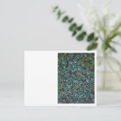 Midnight Botanical Garden Feestdagenkaart (Staand voorkant)