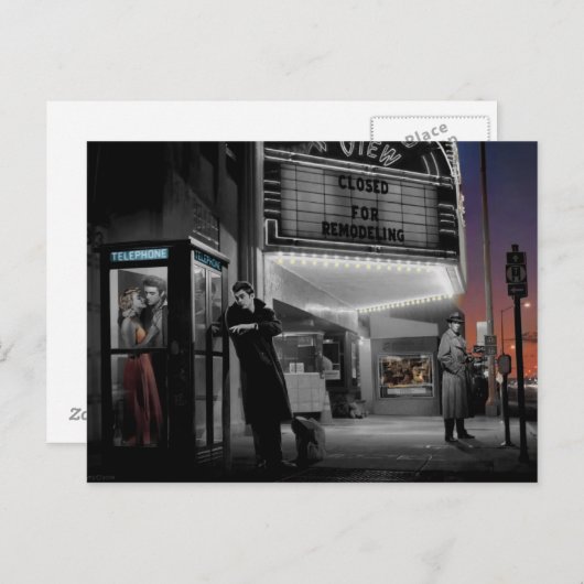 Midnight Briefkaart (Voorkant / Achterkant)