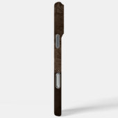 Midnight Bronze Romance | Satiny Grunge Damask Case-Mate iPhone Case (Achterkant / Rechts)