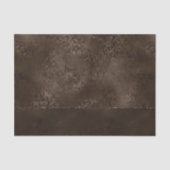 Midnight Bronze Romance | Satiny Grunge Damask Tissuepapier (Voorkant)