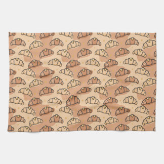 Midnight Butter & Croissant Whimsy Theedoek