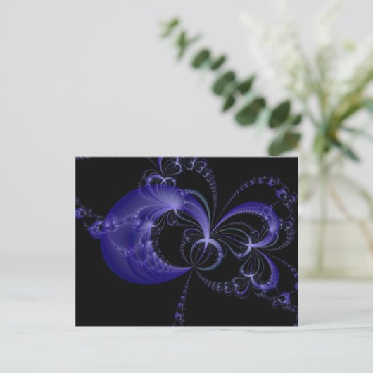 Midnight Butterflies Briefkaart (Staand voorkant)